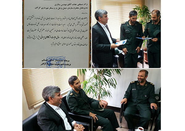 سازمان حمل و نقل شهرداری گرگان توسط ناحیه مقاومت بسیج سپاه گرگان جهت خدمات دهی مطلوب