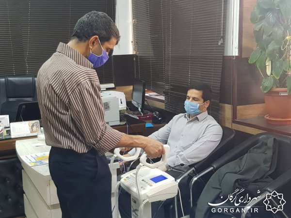 اجرای طرح سنجش آنالیز ترکیب بدن در شهرداری گرگان