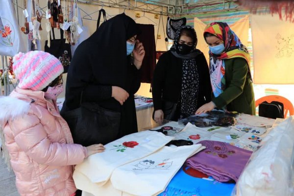 با حضور قائم‌مقام شهردار گرگان؛ نمایشگاه بانوان کارآفرین افتتاح شد