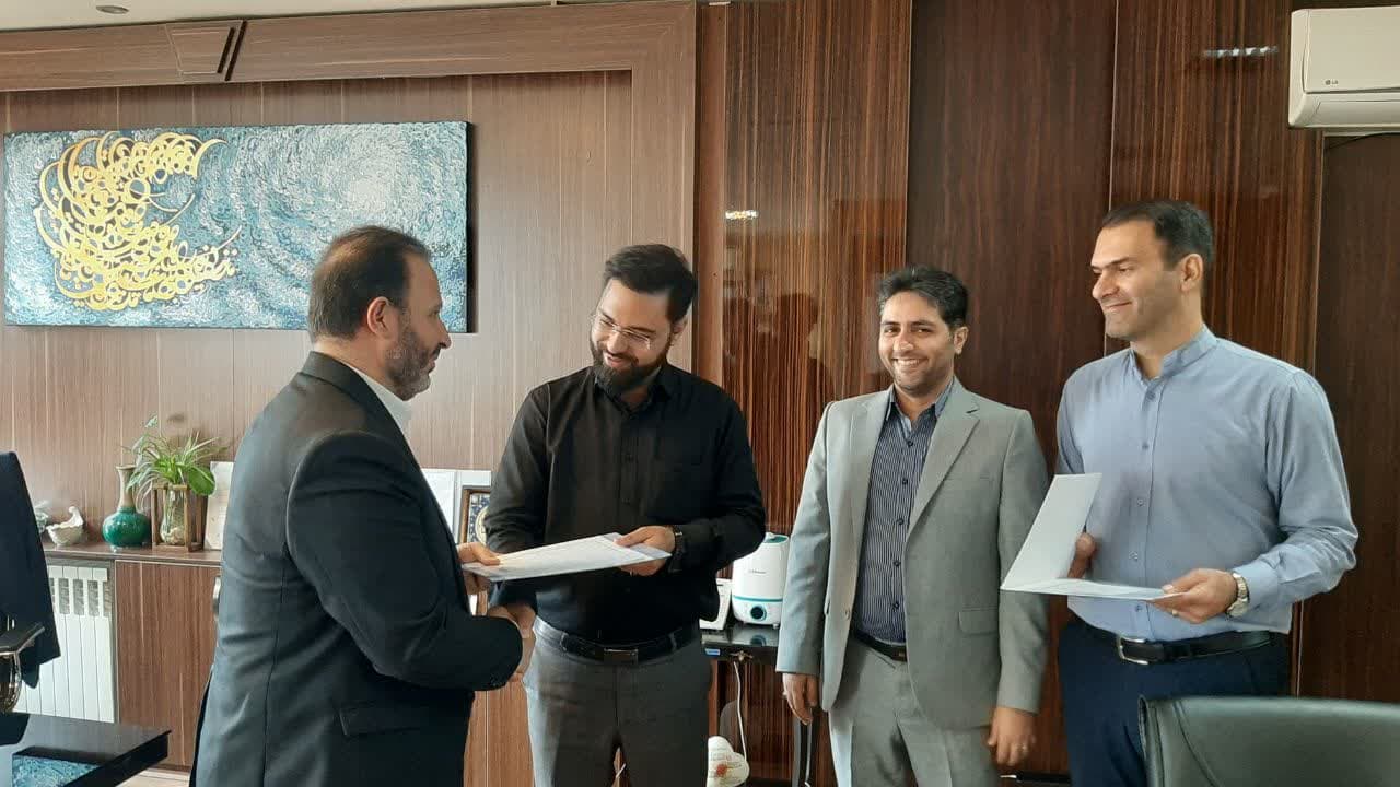 کمال غریبی رئیس سازمان حمل و نقل شهرداری گرگان ابلاغ مسئولیت ملی خود را دریافت کرد