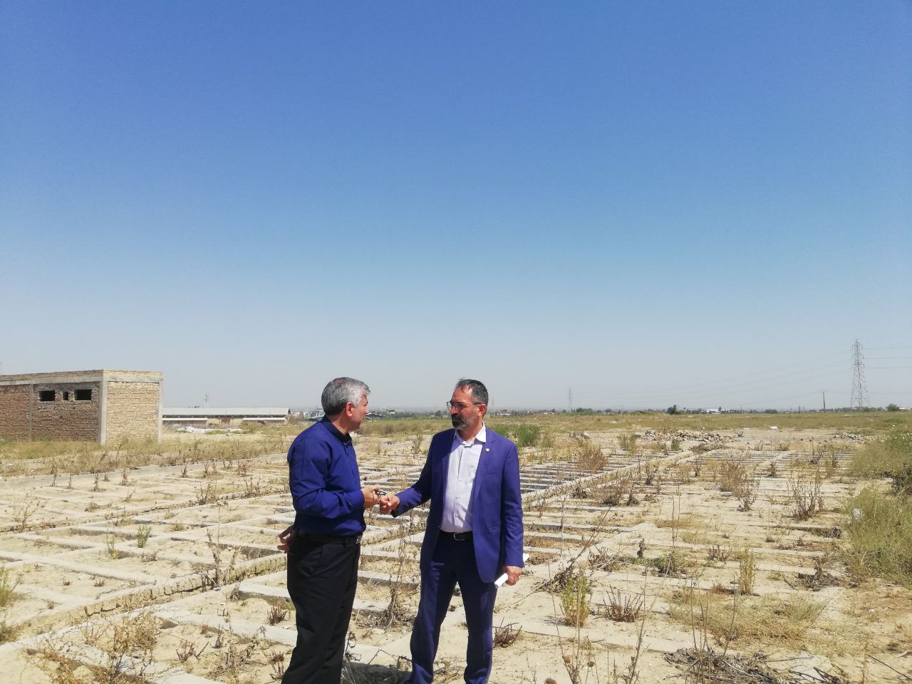 اقدامات عمرانی برای آماده سازی آرامستان ...