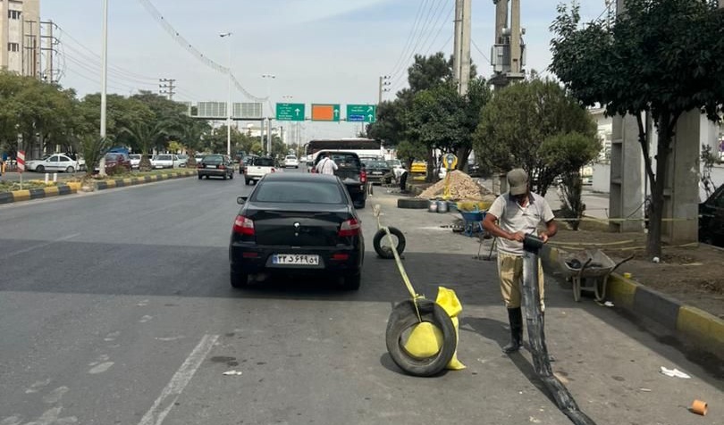 آغاز عملیات ترمیم کانال های جمع آوری آب ...