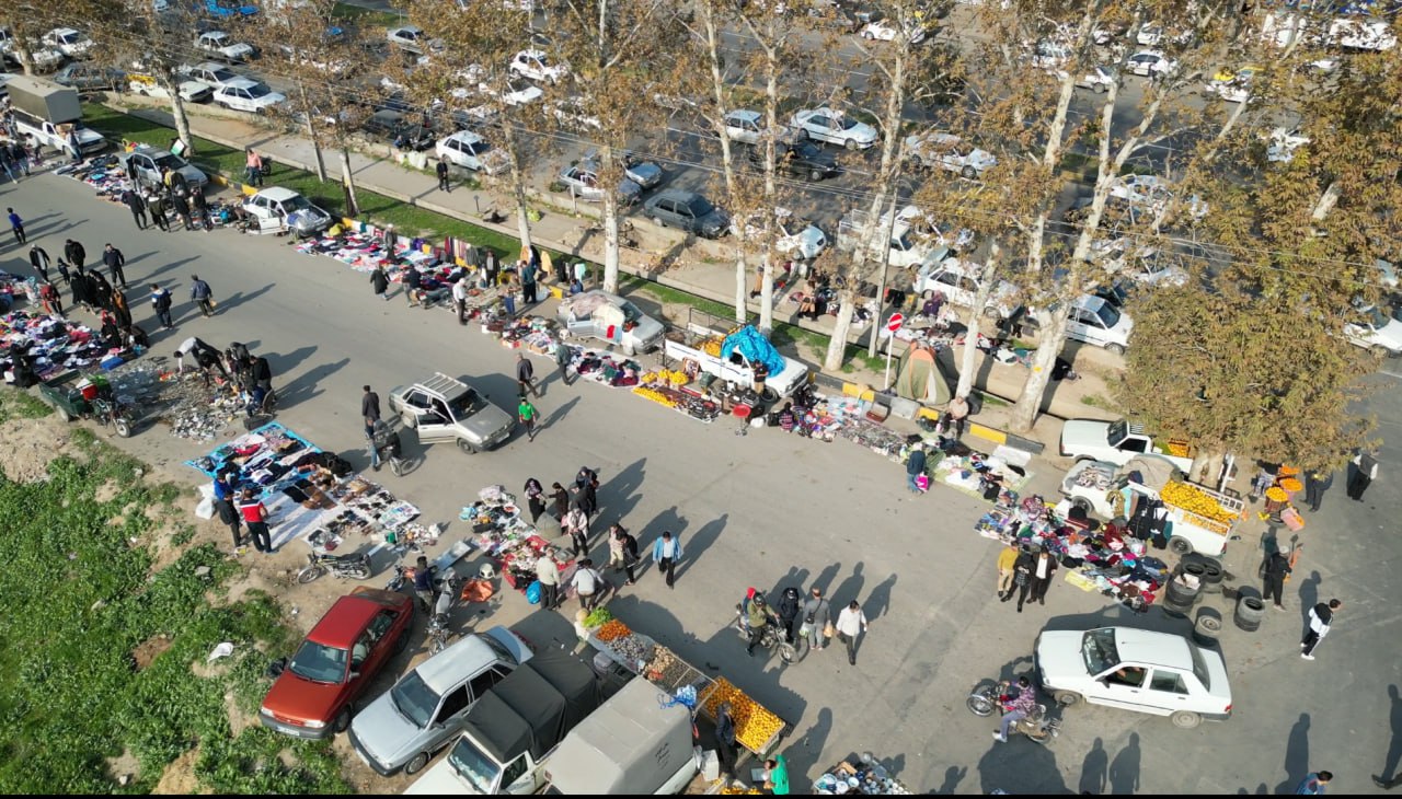 دستفروشان جمعه بازار گرگان ساماندهی می شوند