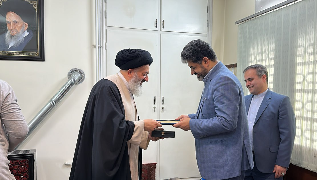آیت الله میبدی از شهردار گرگان تقدیر کرد...