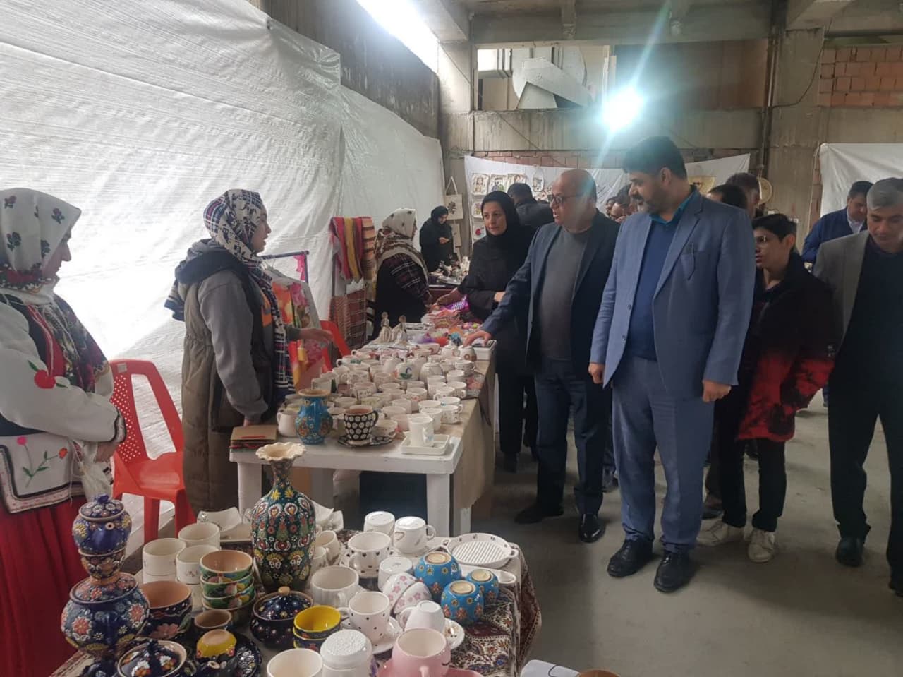 بازارچه نوروزی ویژه بانوان سرپرست خانوار...