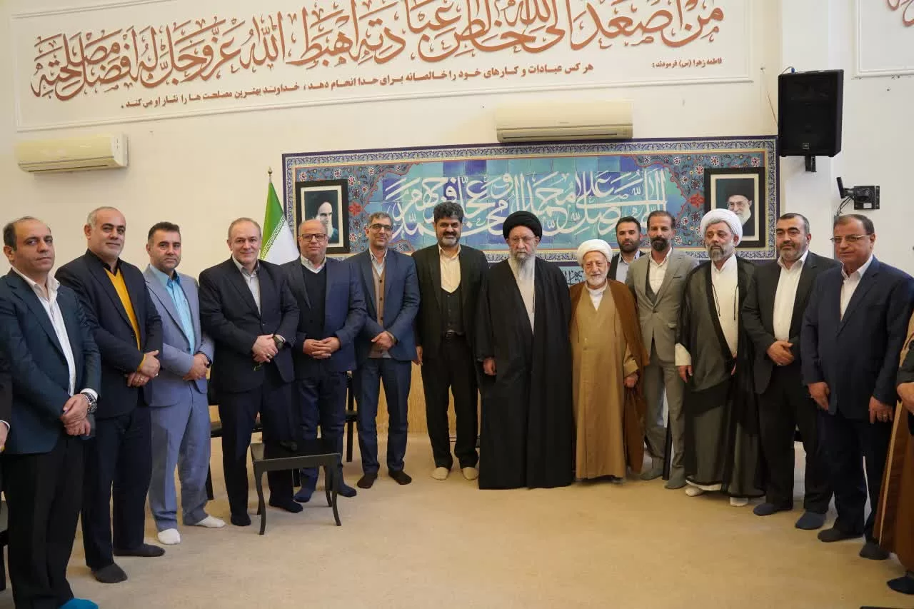 دیدار نوروزی شهردار گرگان و جمعی از اعضای شورای اسلامی شهر گرگان با نماینده ولی فقیه گلستان