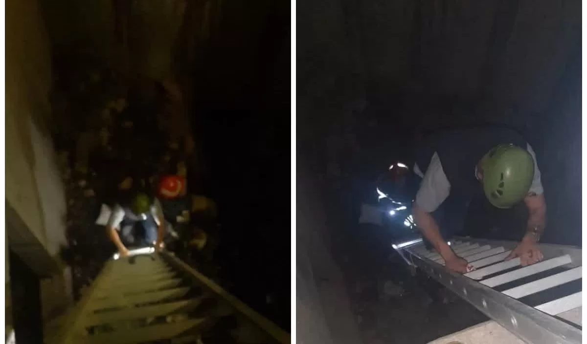 امدادرسانی آتش نشانی شهرداری گرگان در حوادث حریق مغازه و سقوط شهروند