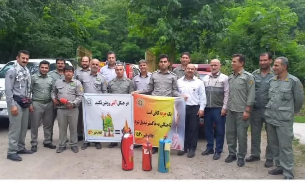 برگزاری کارگاه آموزشی اطفاء حریق ویژه کارکنان اداره حفاظت محیط زیست گرگان