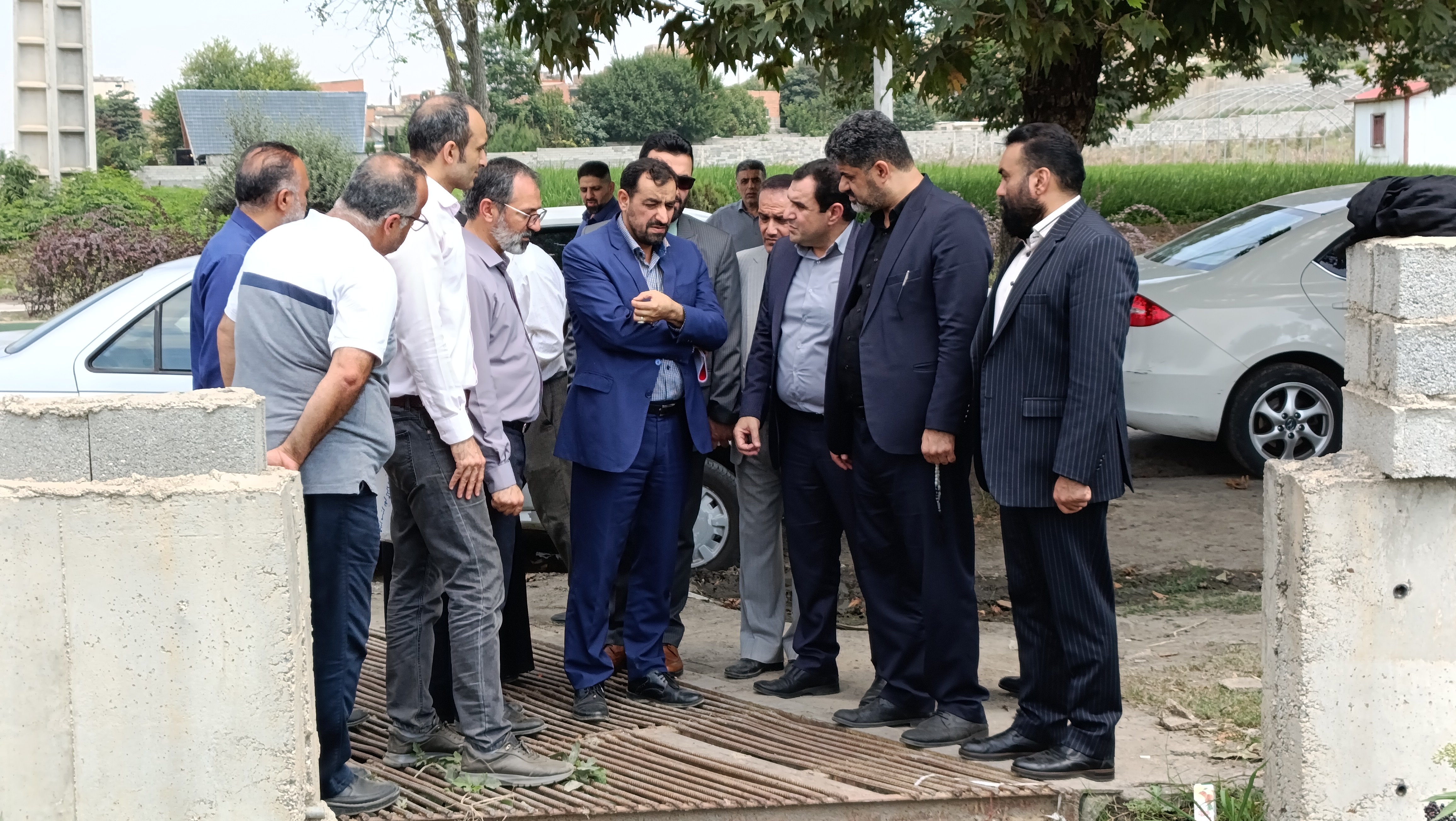 بازدید مقام مسئول وزارت نیرو از پروژه سرمایه گذاری گلند شهرداری گرگان