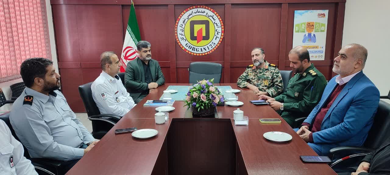 حضور فرماندهی سپاه نینوا گلستان در سازما...