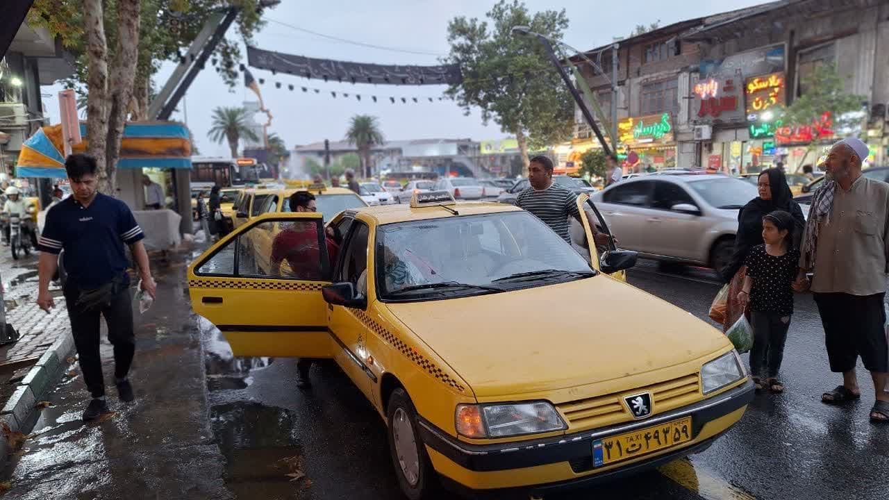 سهمیه سوخت تاکسی های غیر فعال شهر گرگان ...