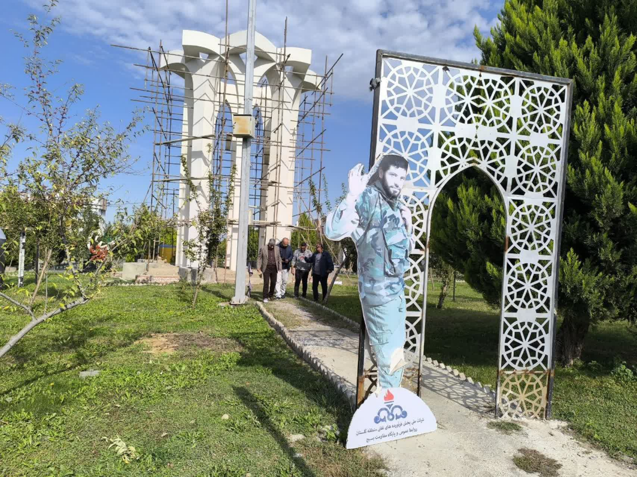 المان شهید گمنام سایت اداری استانداری گلستان ۱۰ آذر به بهره برداری می رسد