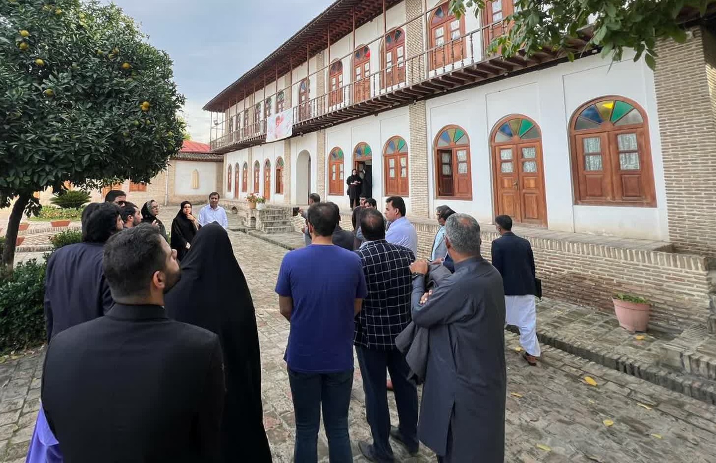 بازدید جمعی از شهرداران استان سیستان و بلوچستان از بافت تاریخی گرگان