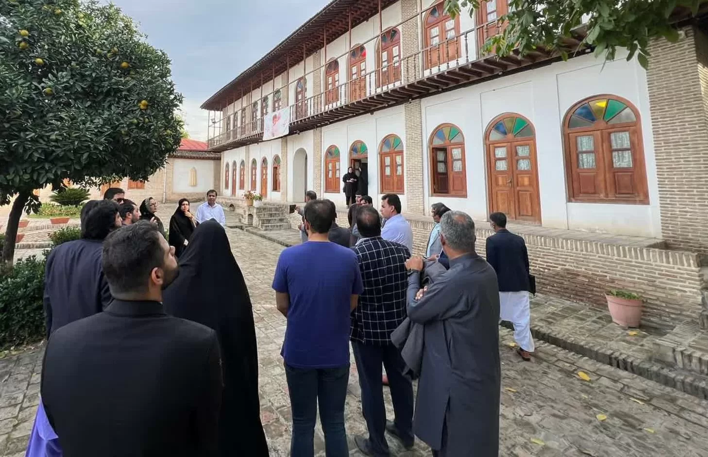 بازدید جمعی از شهرداران استان سیستان و بلوچستان از بافت تاریخی گرگان