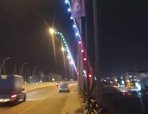 روشنایی روگذر شهید قندهاری گرگان تأمین شد