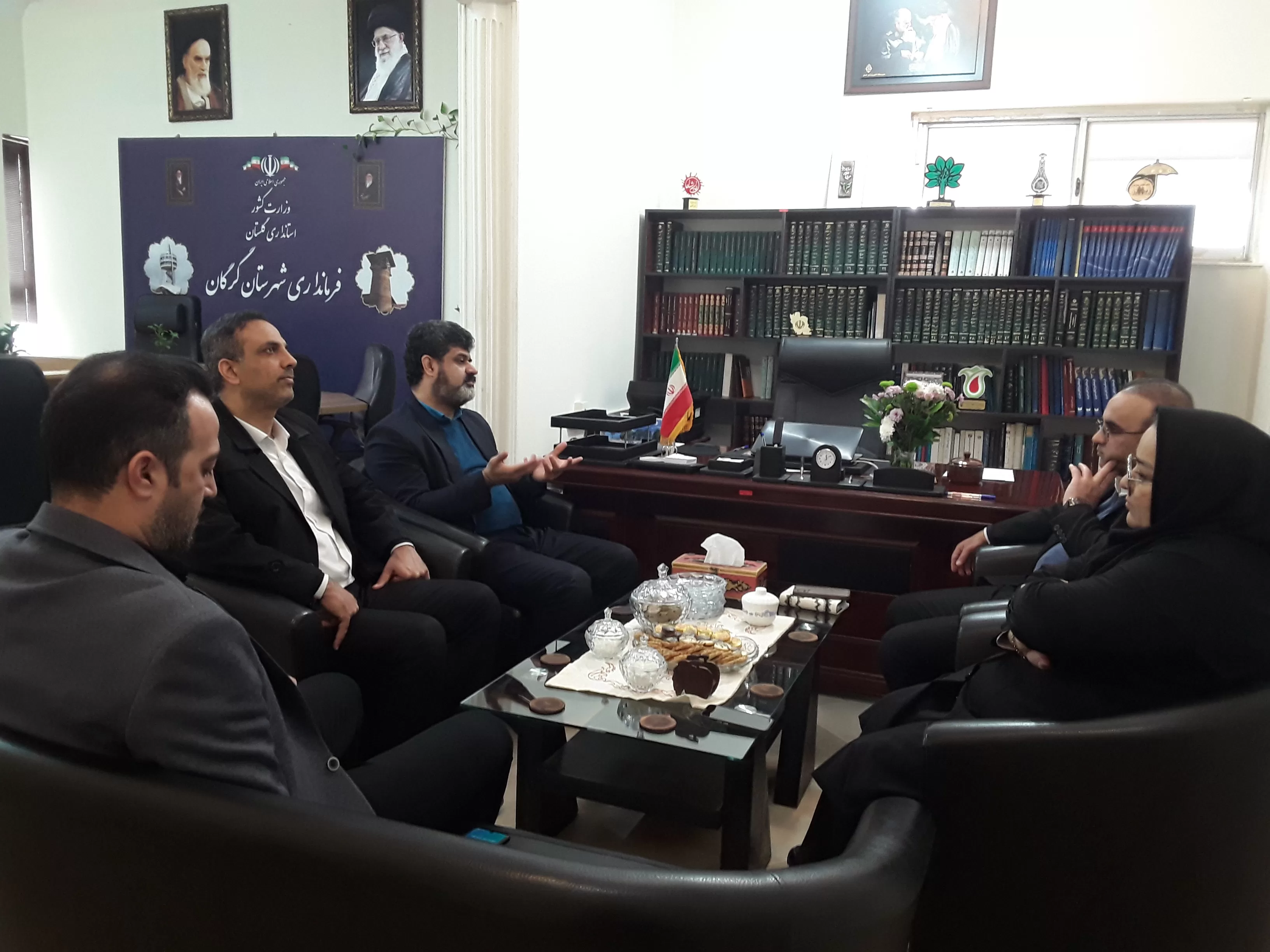 نشست صمیمانی سیدالنگی با نصیبی؛ شهردار گرگان با سرپرست جدید فرمانداری دیدار کرد