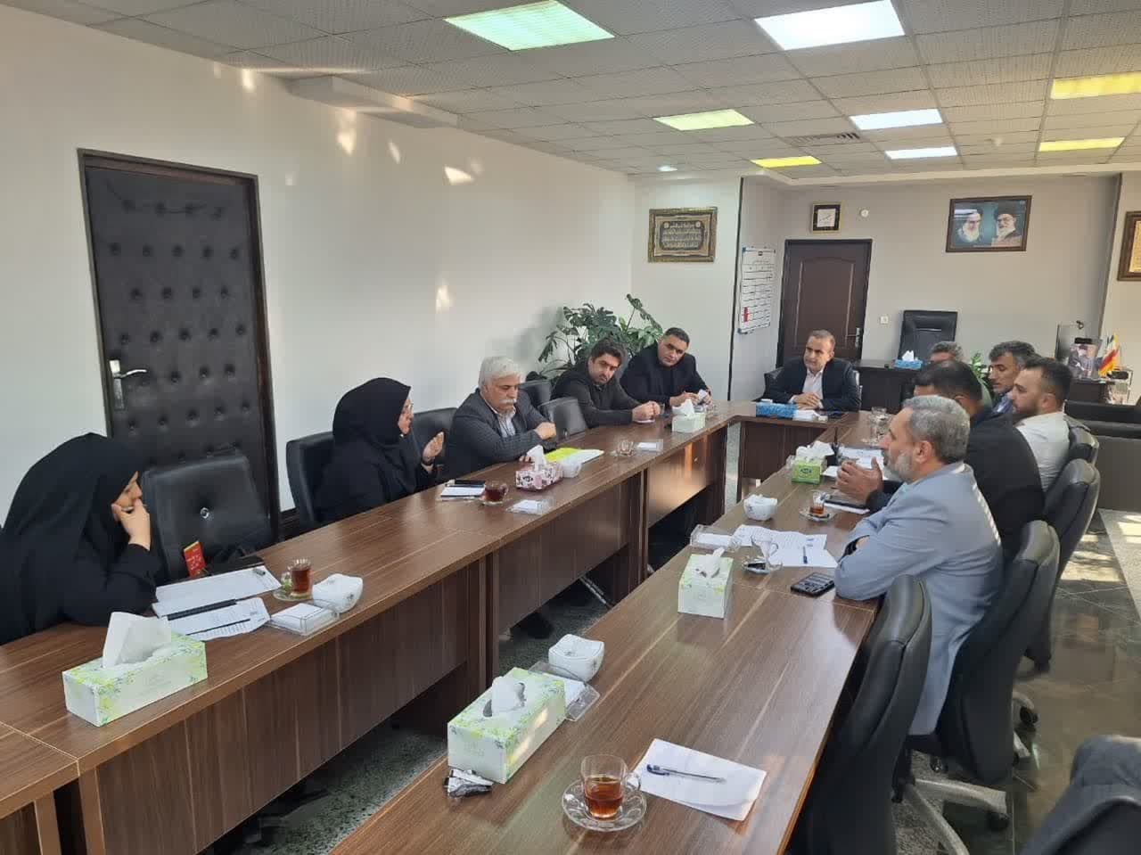 برگزاری جلسه مقابله و ساماندهی متکدیان در شهرداری گرگان