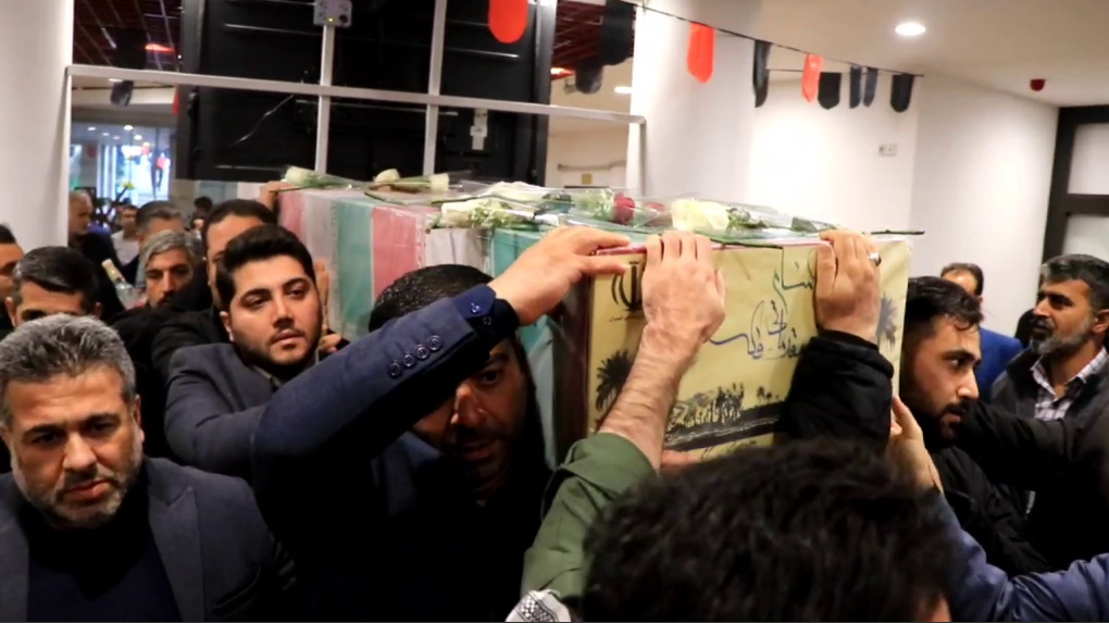 مراسم استقبال از پیکر پاک شهید گمنام در ...