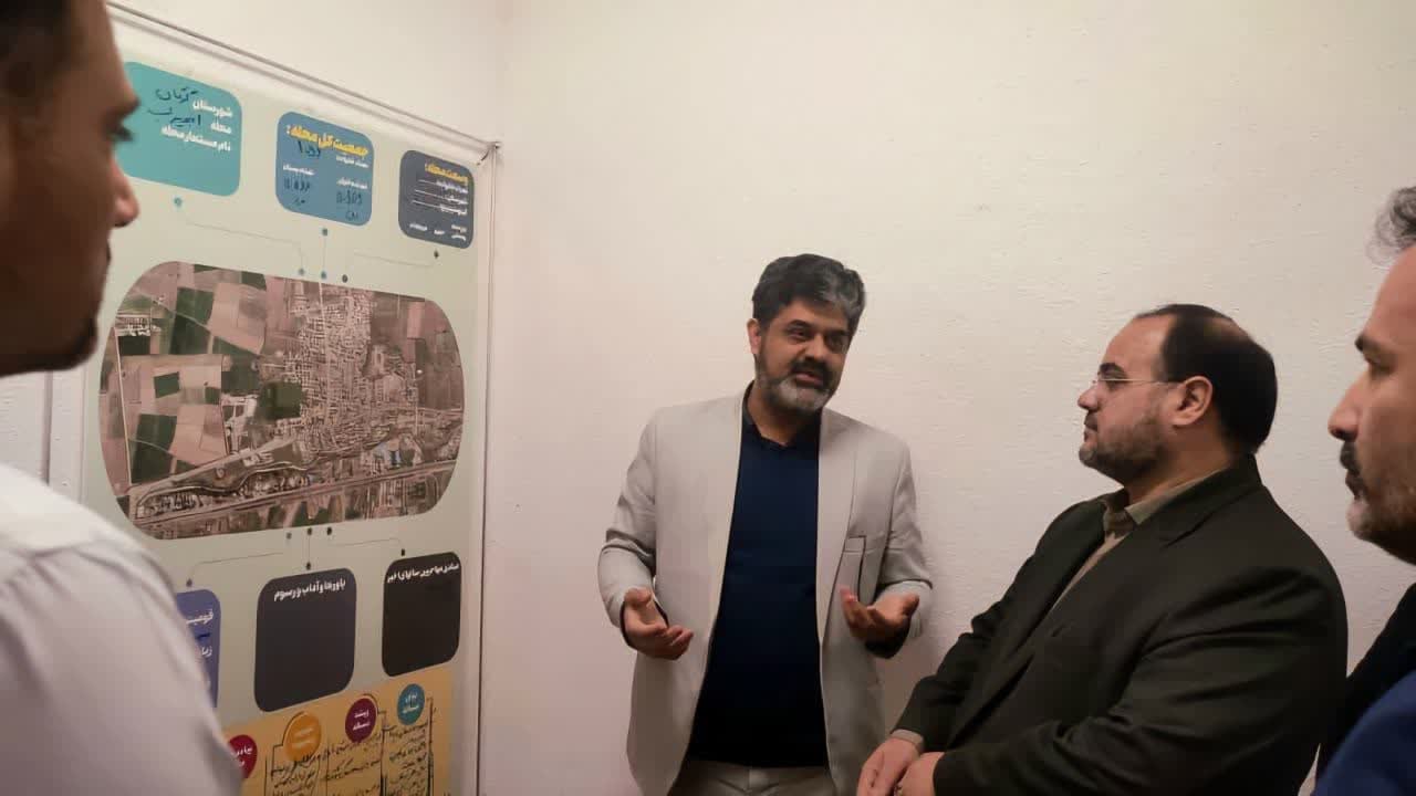 حضور مدیرکل صداوسیمای مرکز گلستان در قرارگاه جهادی محلات شهرداری گرگان