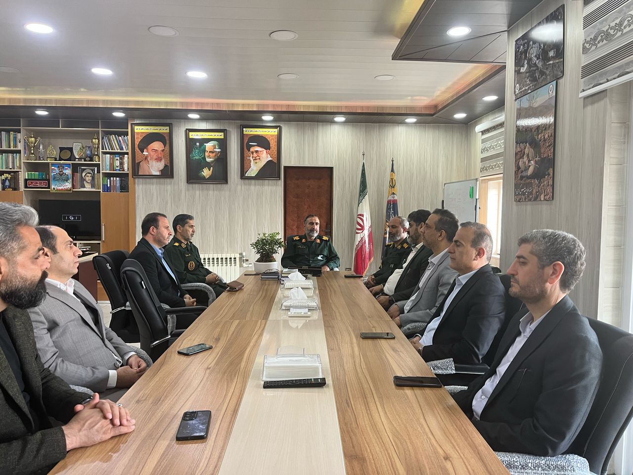 تمجید فرمانده سپاه نینوا گلستان از اقدامات فرهنگی و مذهبی شهرداری گرگان