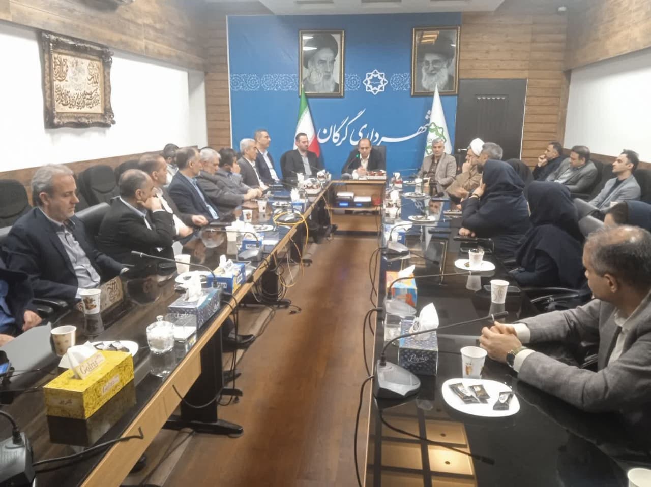نخستین نشست شهردار جدید گرگان با مدیران ...