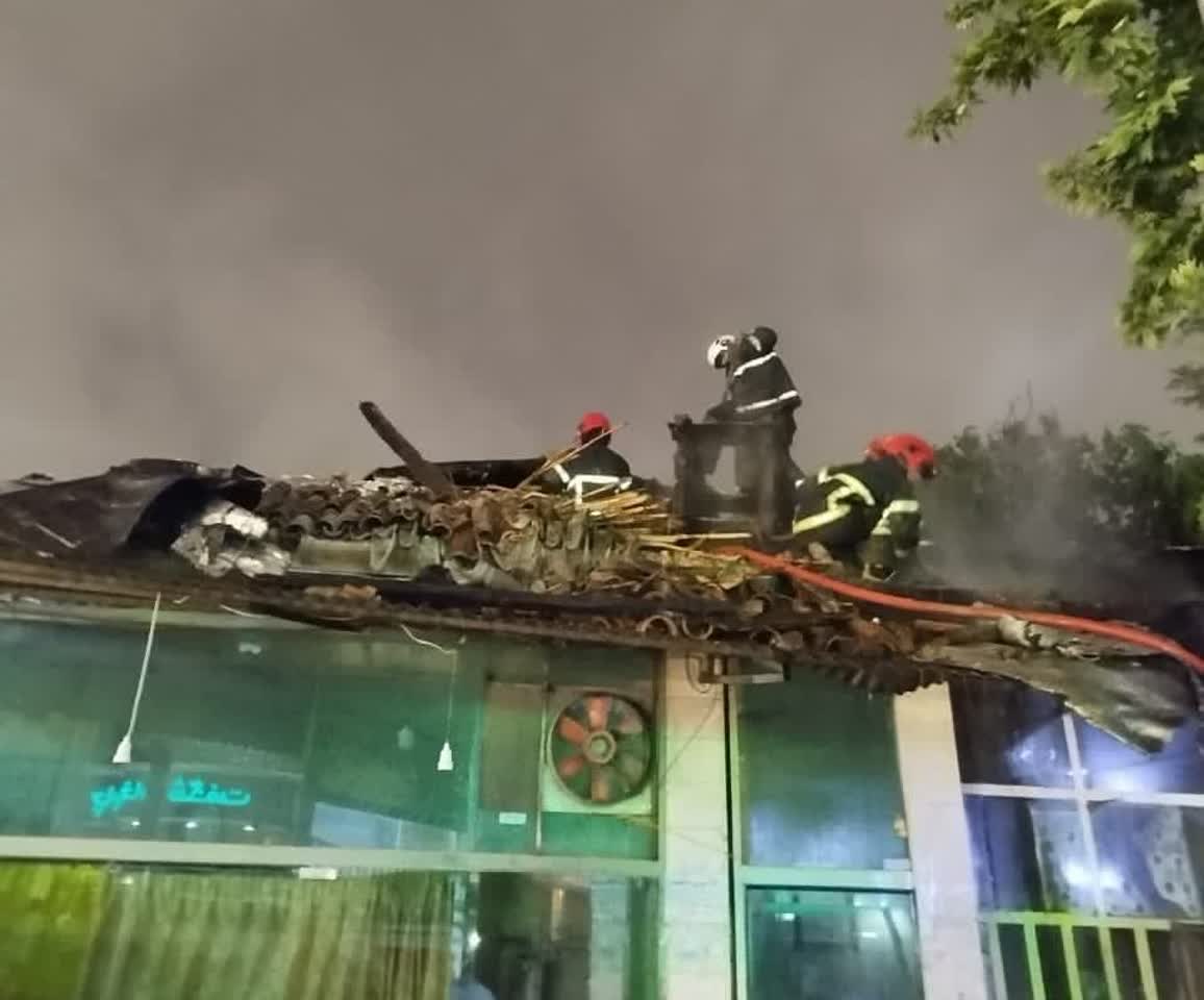 مهار آتش‌سوزی نانوایی لاله سیزدهم با حضور به‌موقع آتش‌نشانان گرگان
