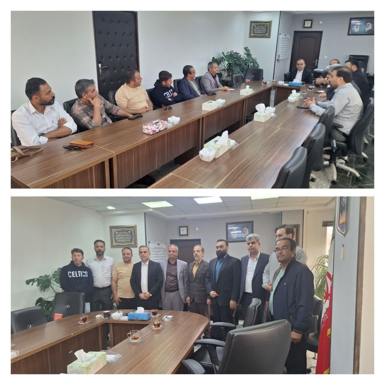 نشست مشترک مدیران خدمات شهری شهرداری بسط...