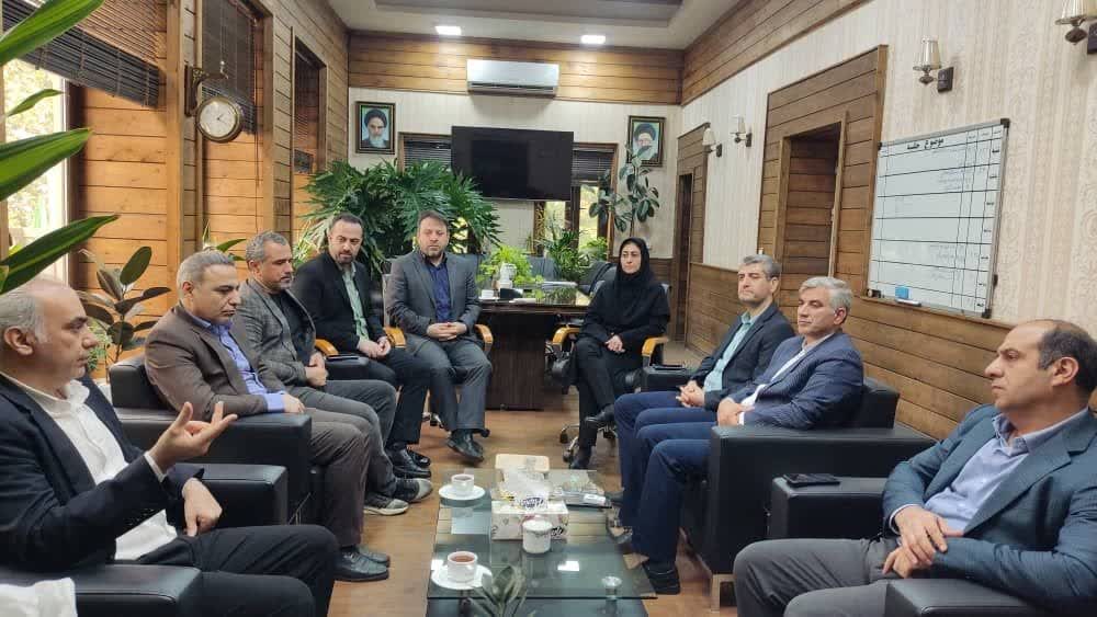 نشست مشترک سرپرست شهرداری گرگان با مدیر ...