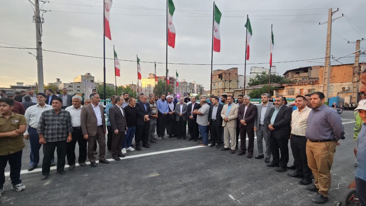 اظهارات مجید طاهری شهردار گرگان در آیین بهره‌برداری از پل شهدای قلعه حسن