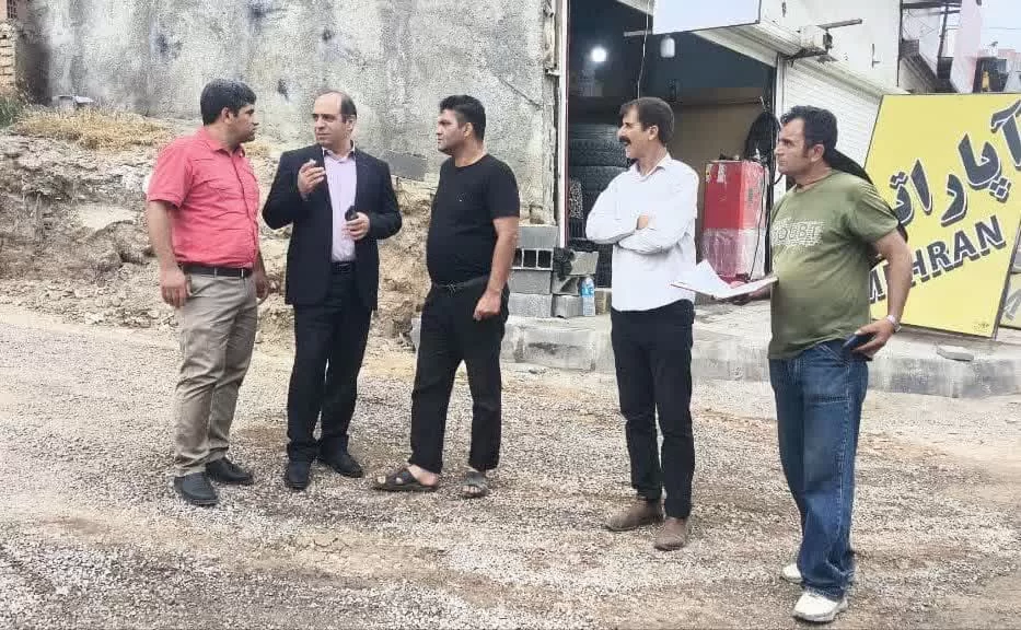 بازدید شهردار گرگان از روند بازگشایی معبر ۳۰ متری پارتیان