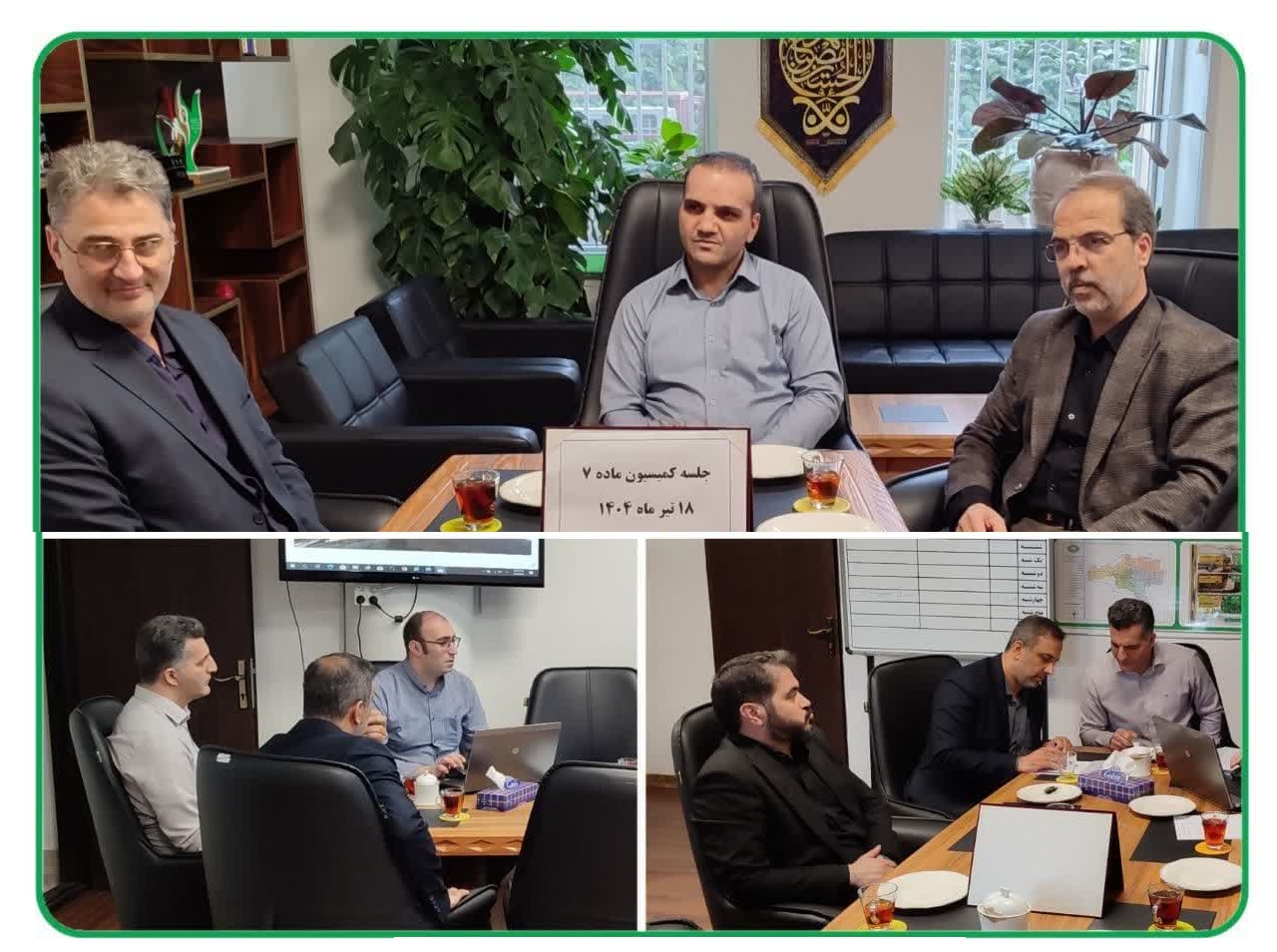 قانون در خدمت درختان؛ نشست تخصصی کمیسیون ماده ۷ برگزار شد
