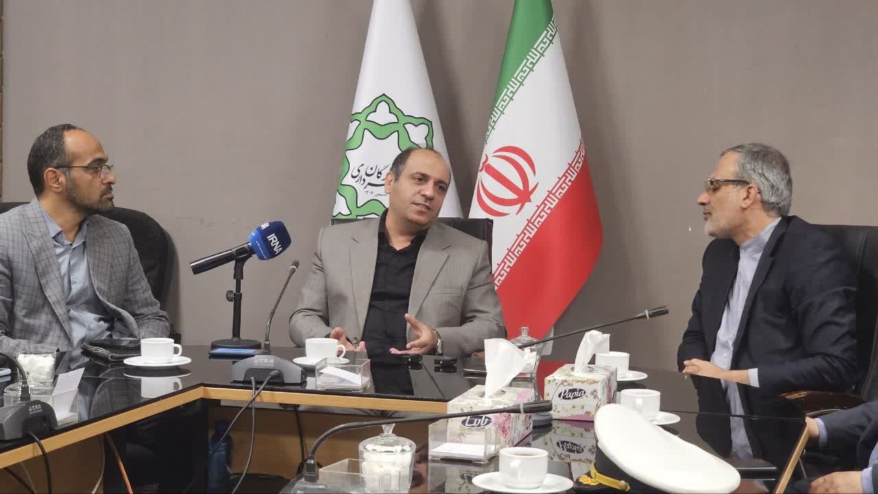 مدیرعامل خبرگزاری جمهوری اسلامی با شهردا...