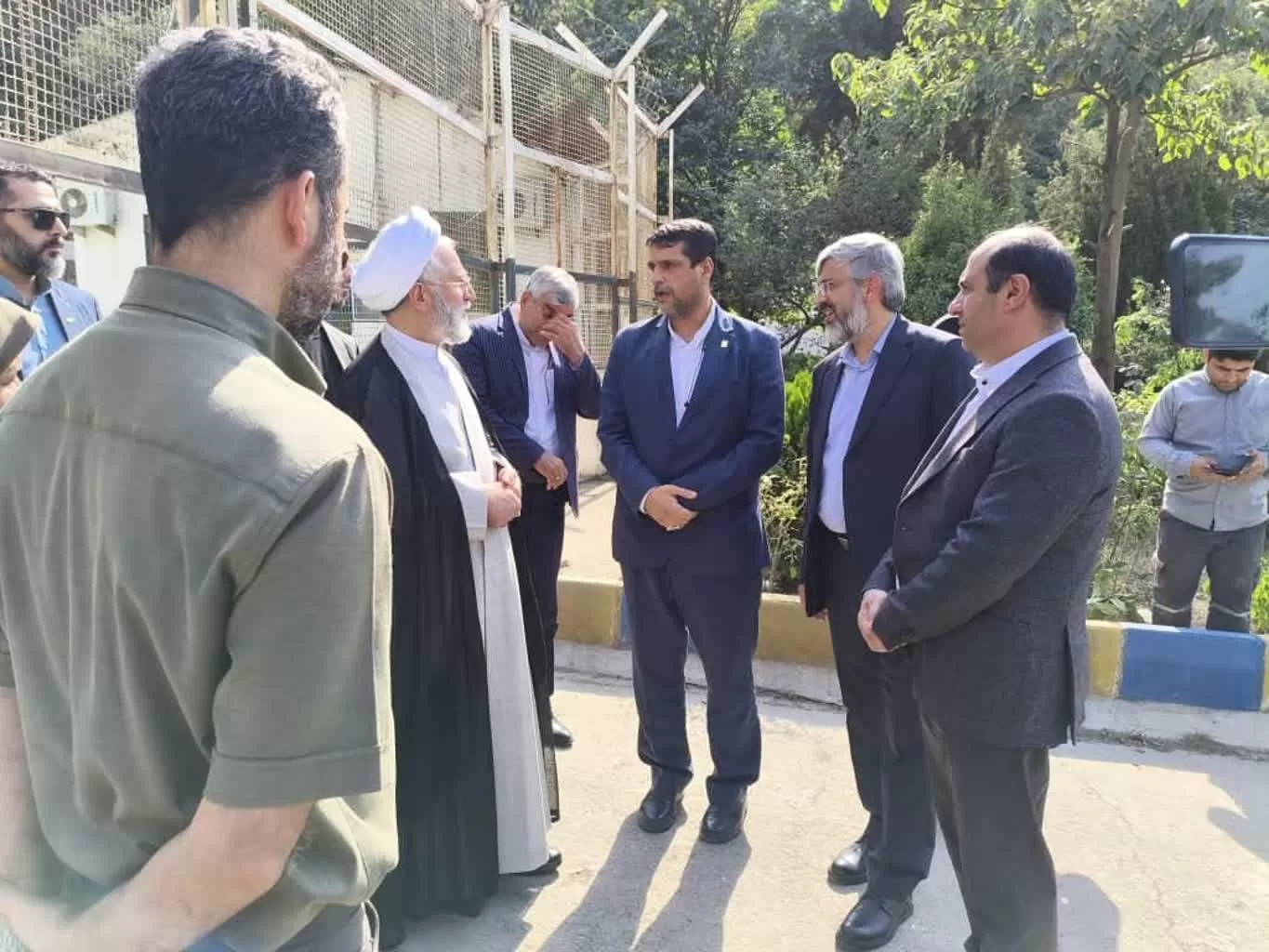 بازدید دادستان کل کشور به همراه دادستان مرکز استان و مهندس مجید طاهری شهردار مرکز استان از مجموعه ماده ۱۶