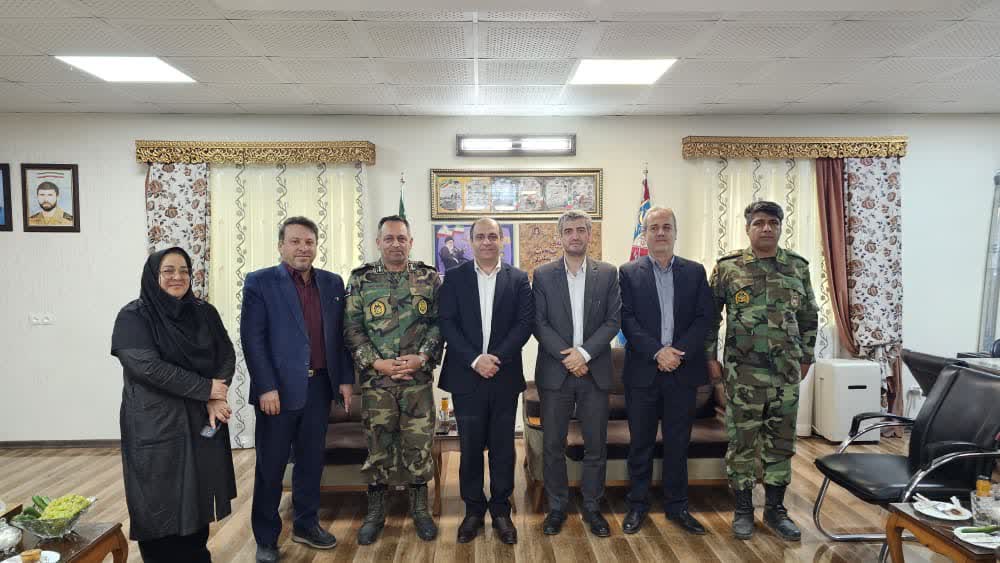 دیدار شهردار گرگان با ارشد نظامی ارتش در گلستان به مناسبت هفته دفاع مقدس