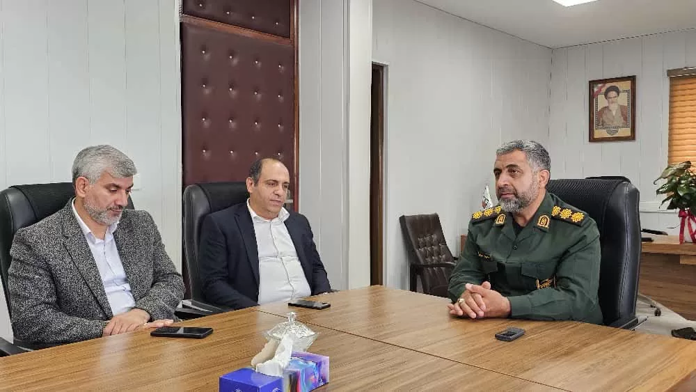 دیدار شهردار گرگان با فرمانده سپاه شهرستان به مناسبت هفته دفاع مقدس