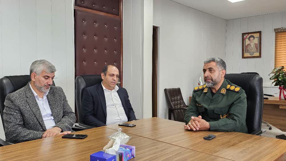 دیدار شهردار گرگان با فرمانده سپاه شهرستان به مناسبت هفته دفاع مقدس