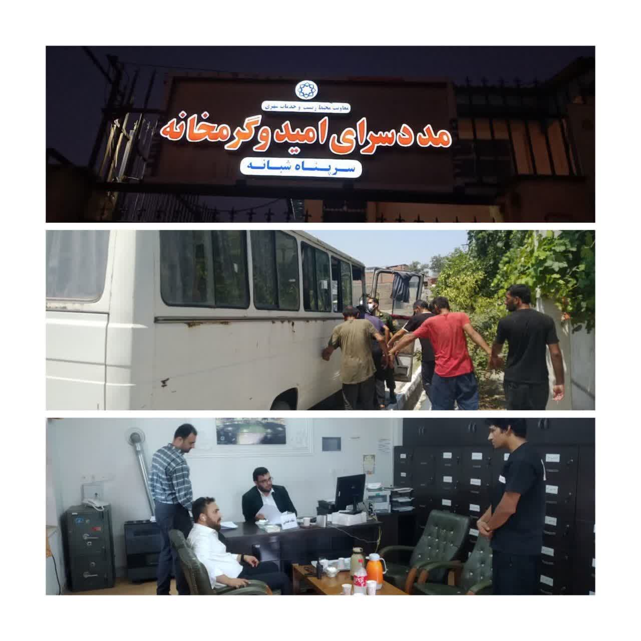 جمع‌آوری و ساماندهی ۵۵ معتاد متجاهر شهر ...
