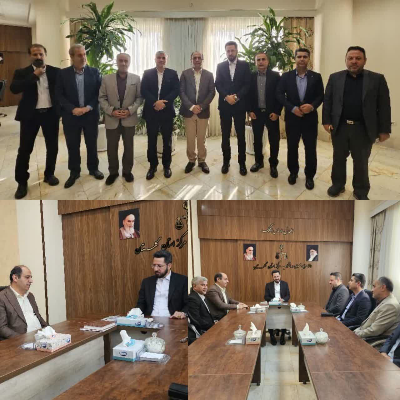 دیدار شهردار گرگان با دادستان جدید مرکز استان گلستان