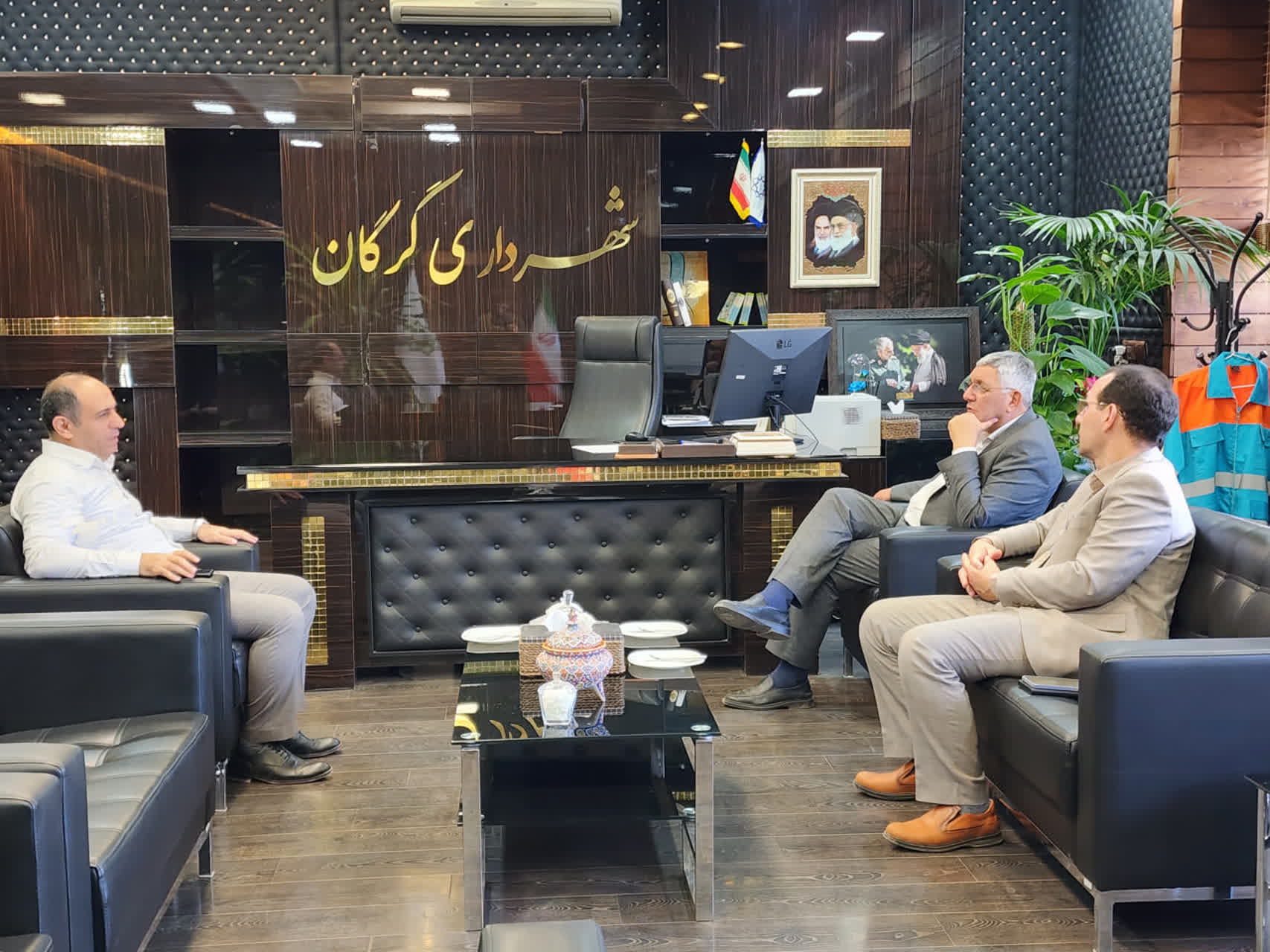 شهردار گرگان با نماینده مجلس دیدار کرد...