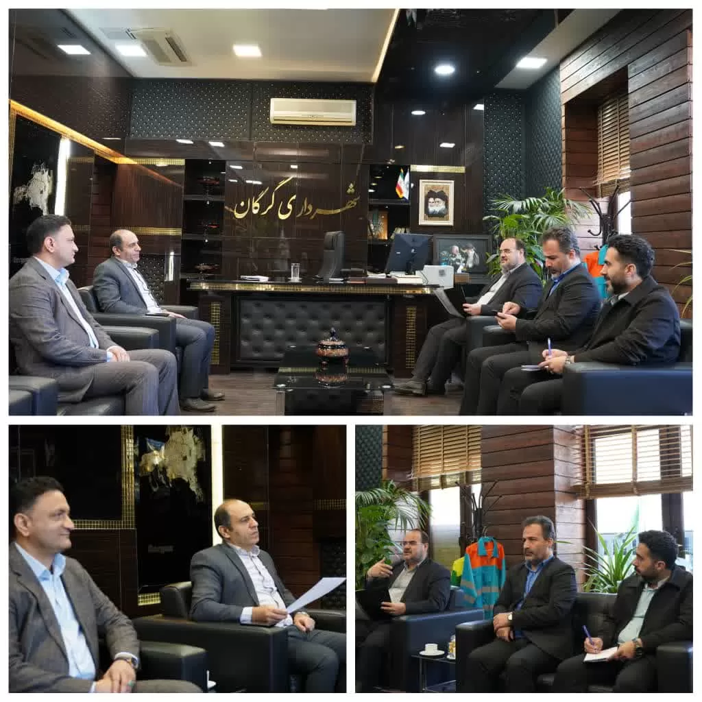 نشست مدیرکل صدا و سیمای مرکز گلستان با شهردار گرگان با محوریت پویش «ایرانِ جان»