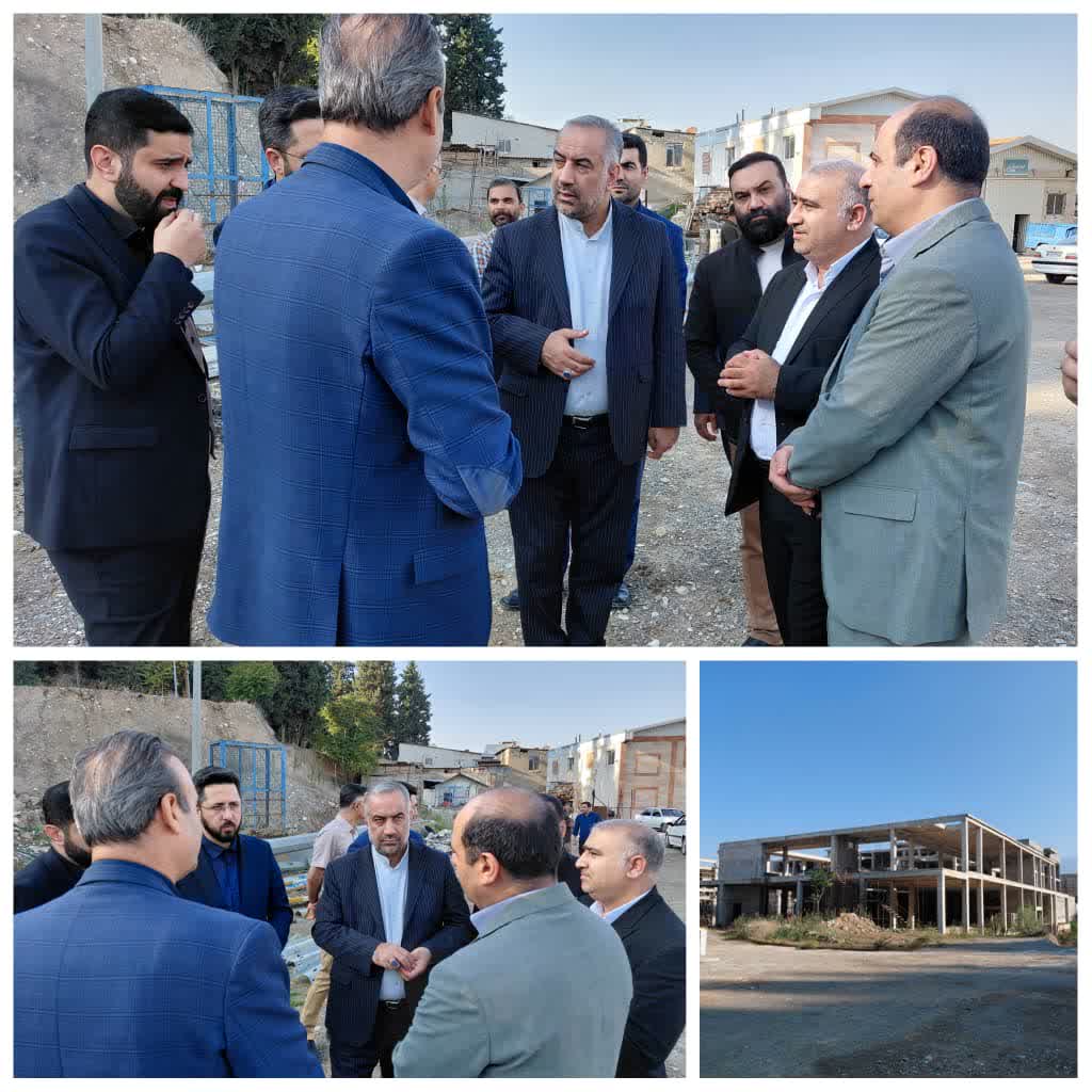 بازدید رئیس کل دادگستری گلستان از پروژه ...