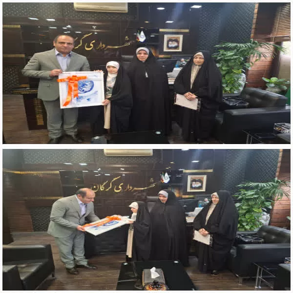 تبریک صدمین سالگرد تأسیس شهرداری گرگان از سوی نوجوان گرگانی