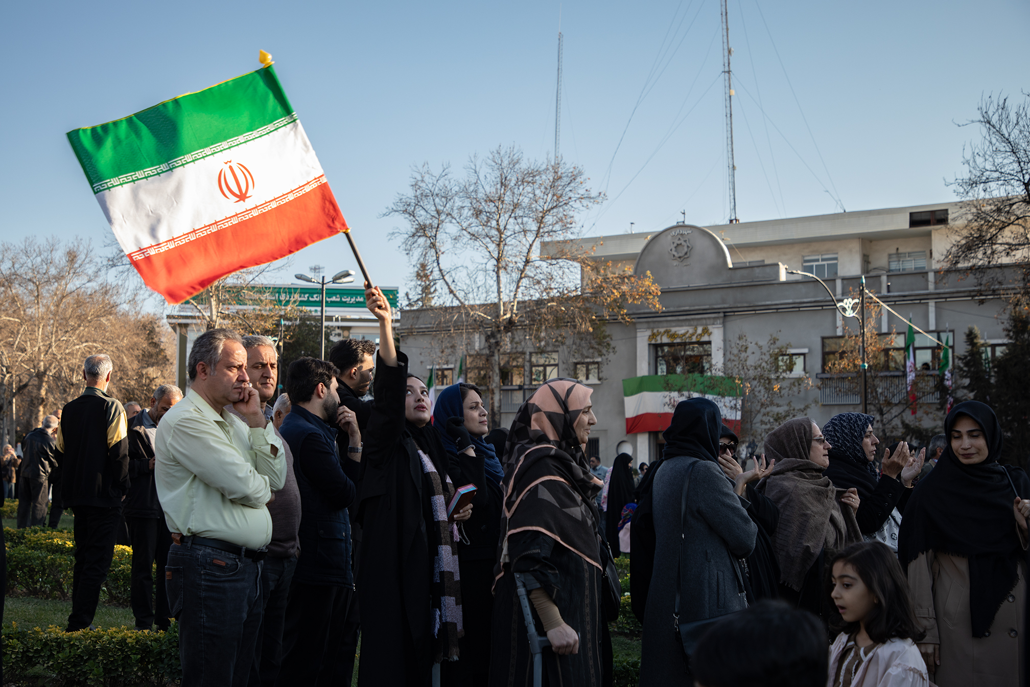 حضور کارکنان شهرداری گرگان در محکومیت اغتشاشات دی ماه