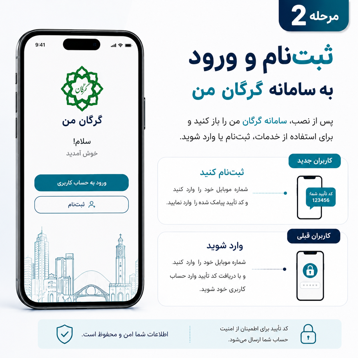 راهنمای کامل استفاده از سامانه &laquo;گرگان من&raquo; برای دسترسی سریع به خدمات شهری - 3