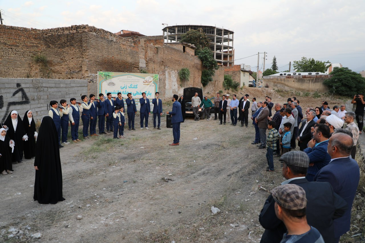 پارک خطی کوی دانشسرا کلنگ زنی شد - 3