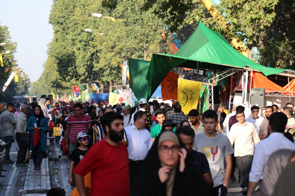 گزارش تصویری جشن مهمونی کیلومتری غدیر در شهر گرگان - 12