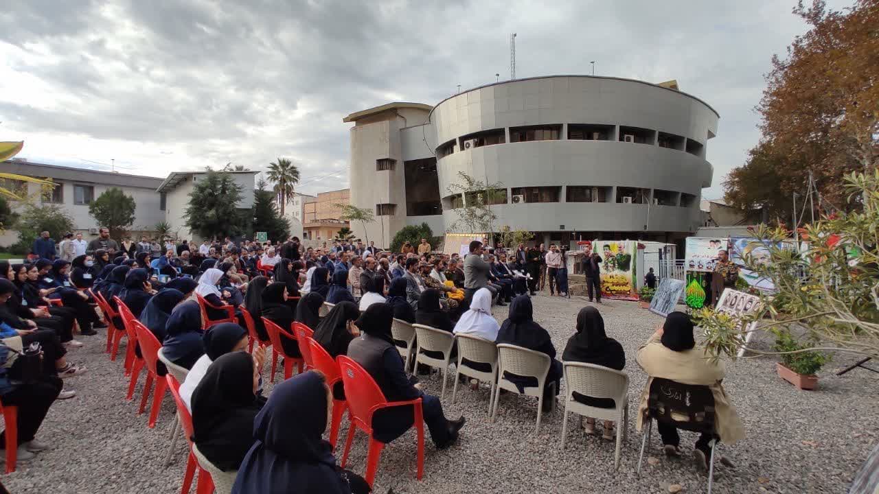 گرامیداشت پنجم آذر سالروز قیام خونین ملی مردم گرگان در محل بیمارستان پنج آذر - 6