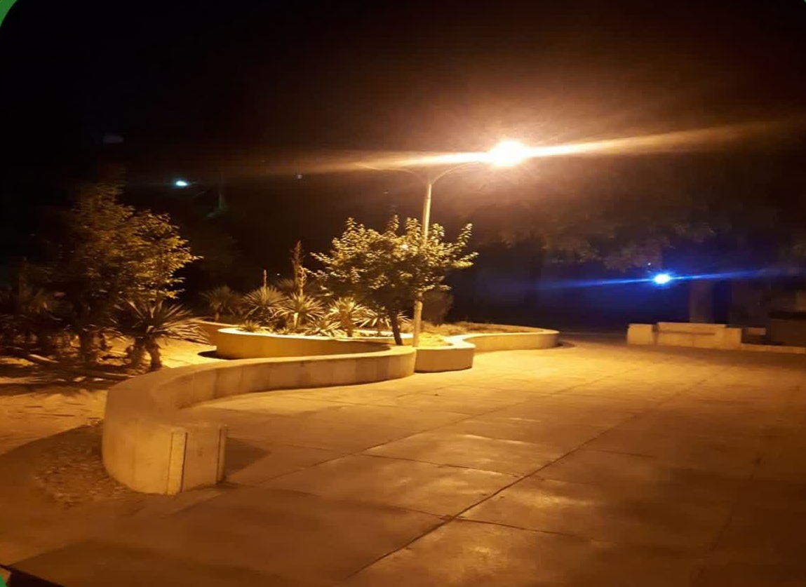 روشنایی پارک‌های عمومی سطح شهر گرگان سام...