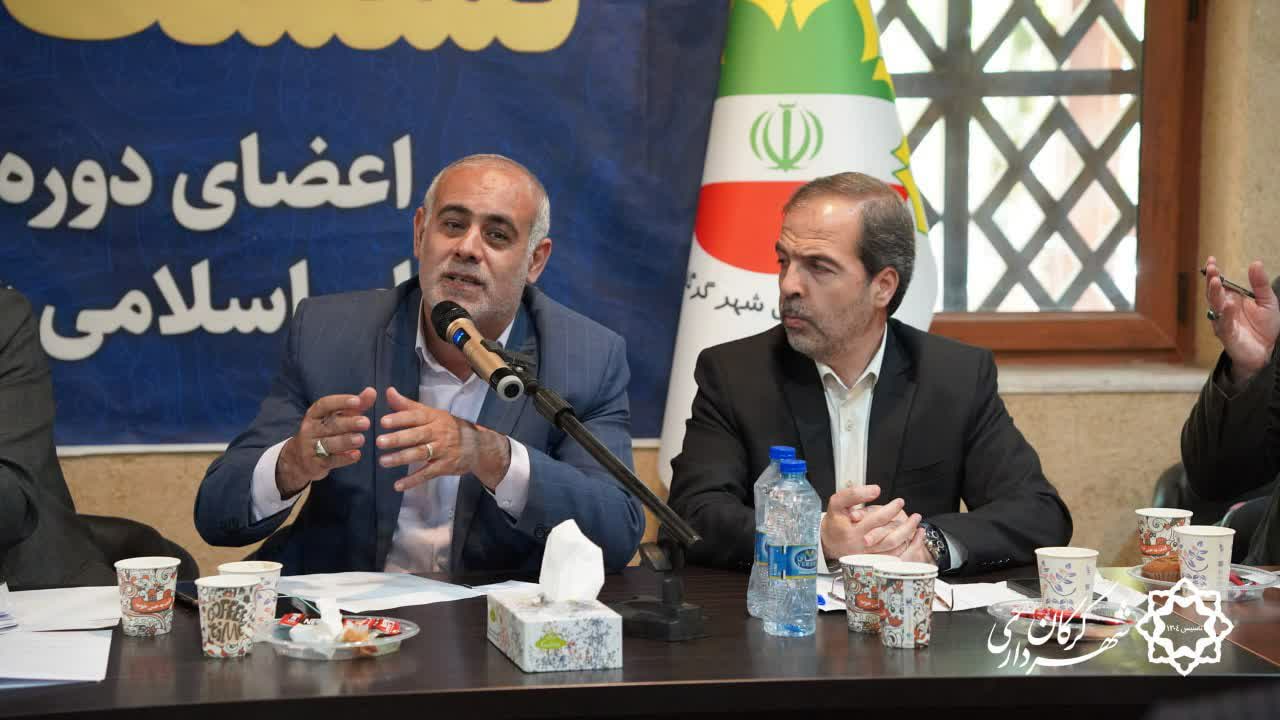 گزارش تصویری 1: برگزاری نشست خبری رئیس و اعضای شورای اسلامی شهر گرگان به مناسبت گرامیداشت هفته شوراها - 1