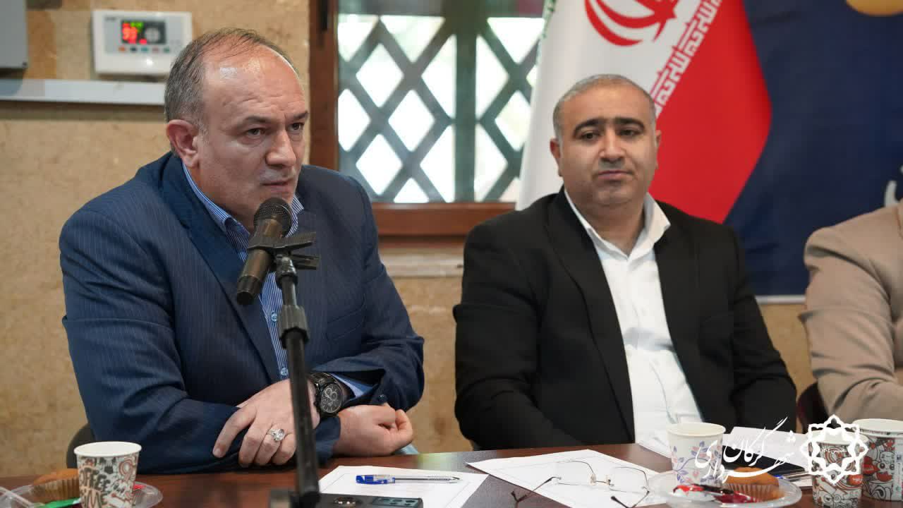 گزارش تصویری 1: برگزاری نشست خبری رئیس و اعضای شورای اسلامی شهر گرگان به مناسبت گرامیداشت هفته شوراها - 5